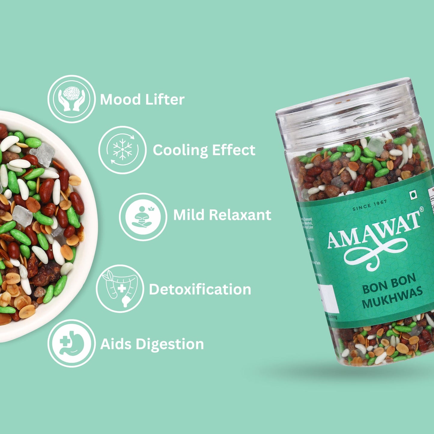 Bon Bon Mukhwas - After Meal Digestive Mouth Freshener
