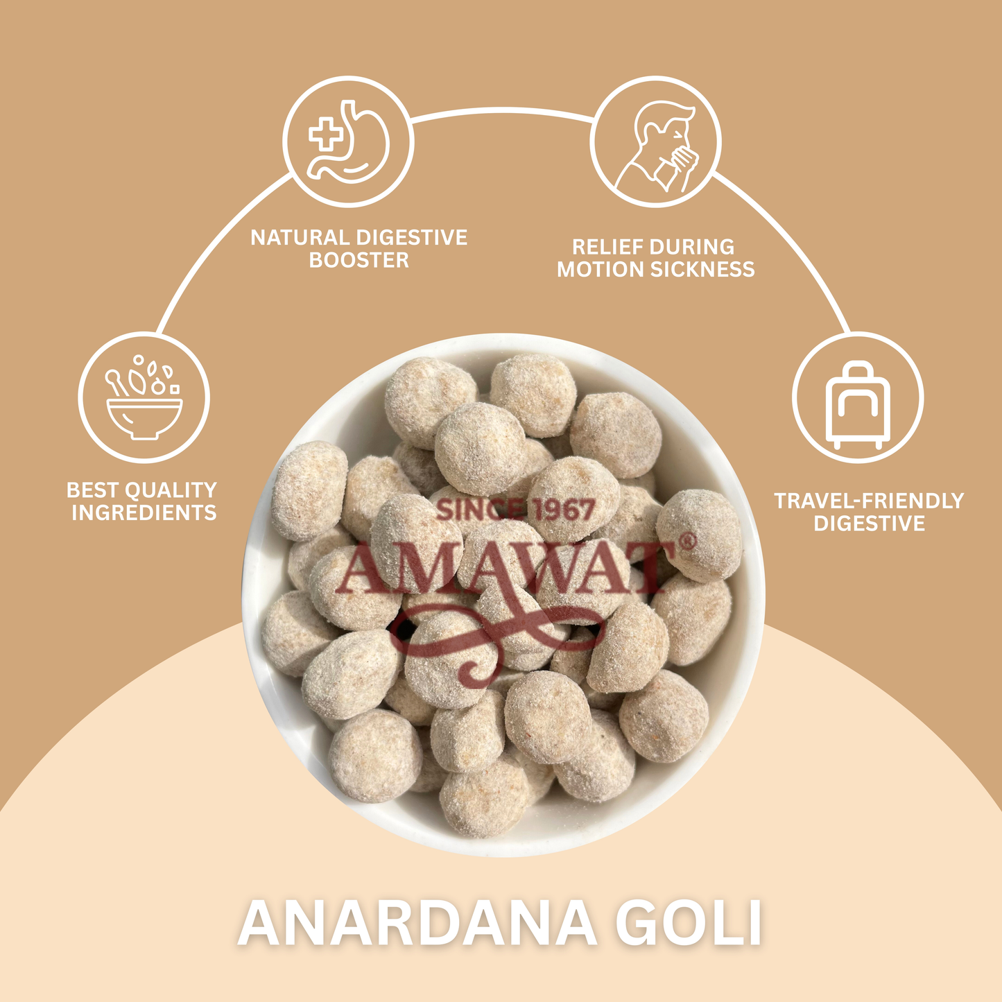 Anardana Goli - Digestive Anardana Churan Goli