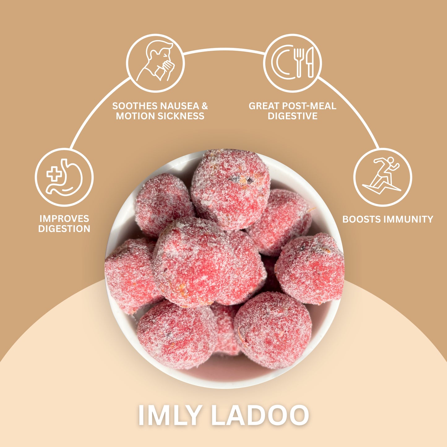 Imly Ladoo - Tamarind Candy with seeds | Digestive Churan