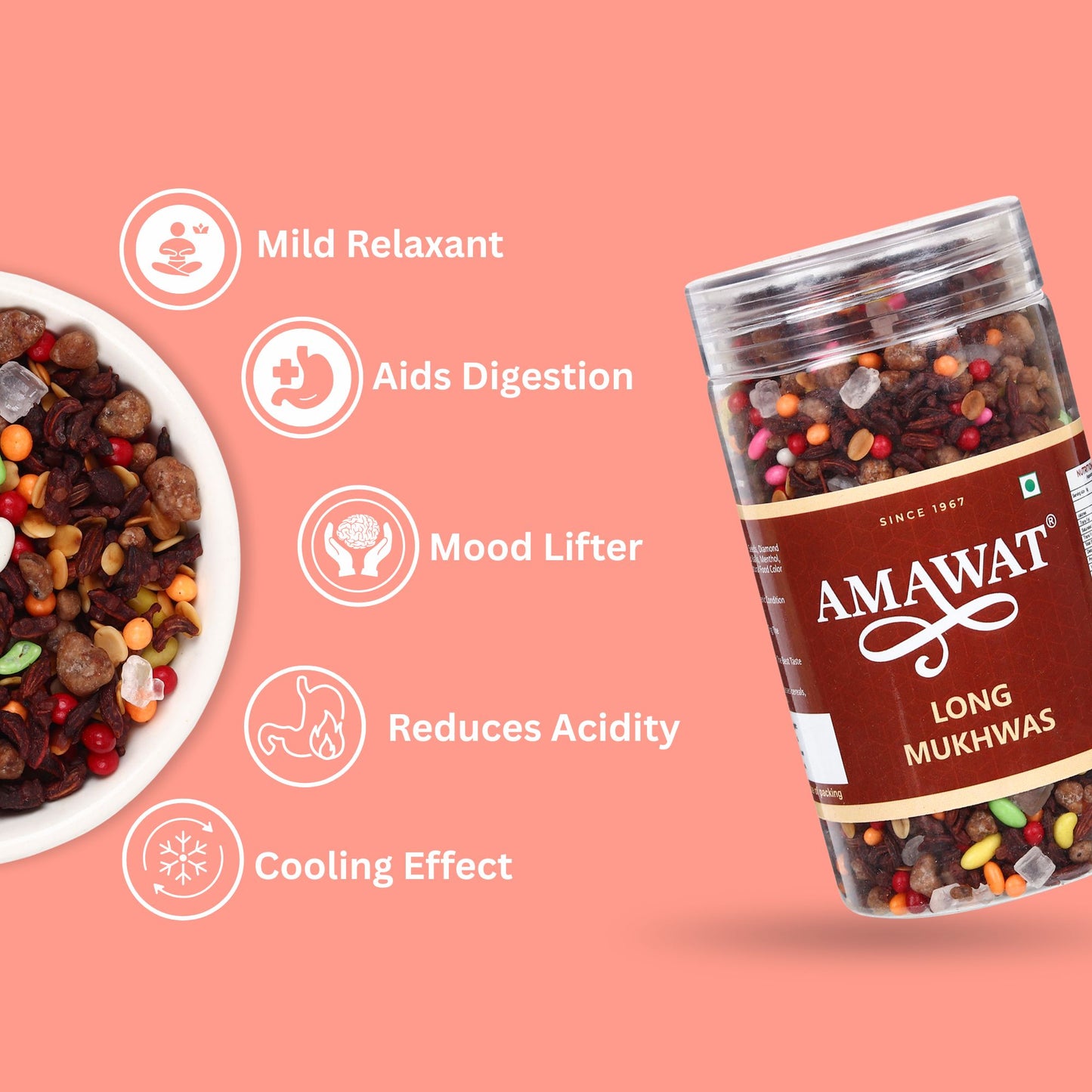 Long Mukhwas - After Meal Digestive Mouth Freshener