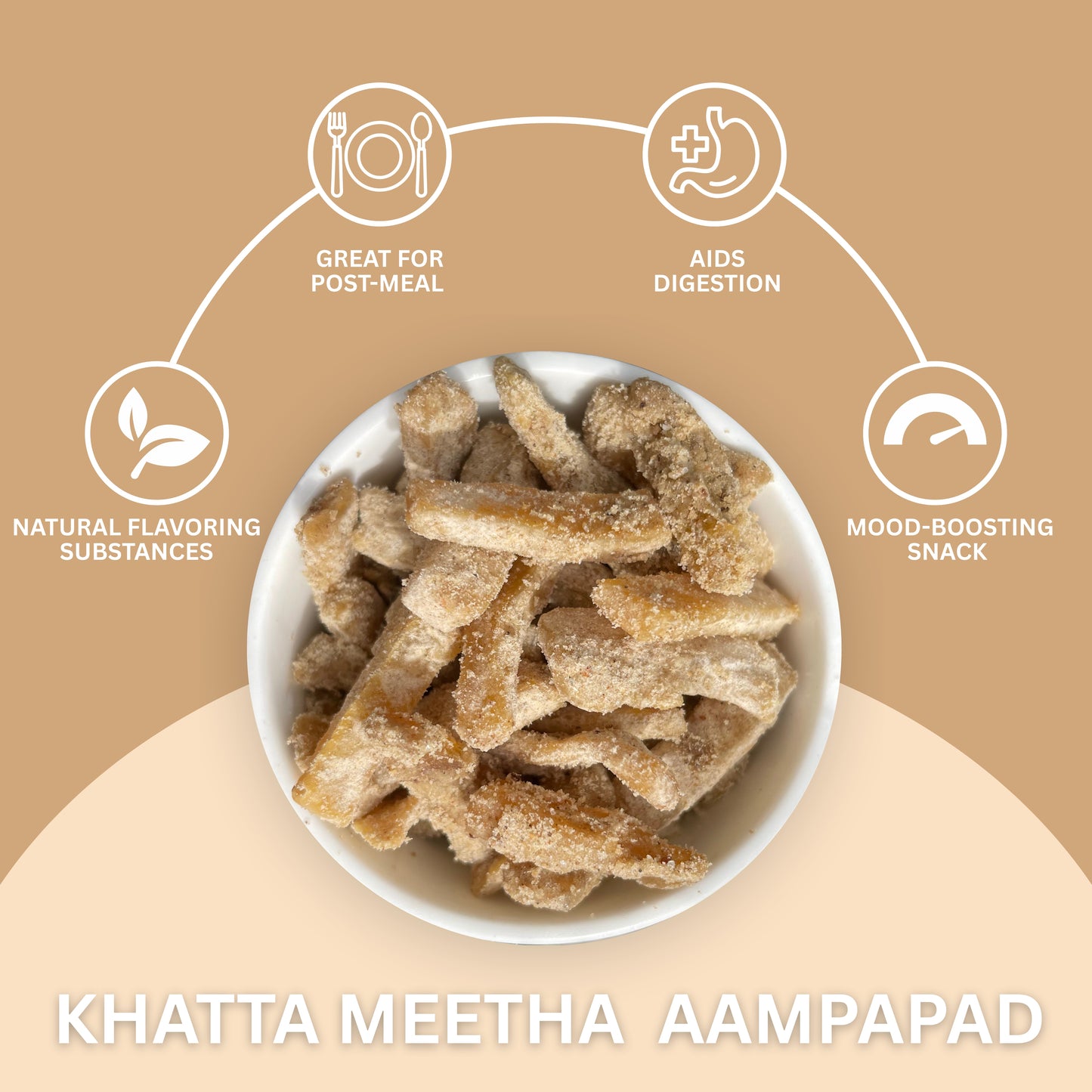 Khatta Meetha Aam Papad - Masala Sweet Aam Papad