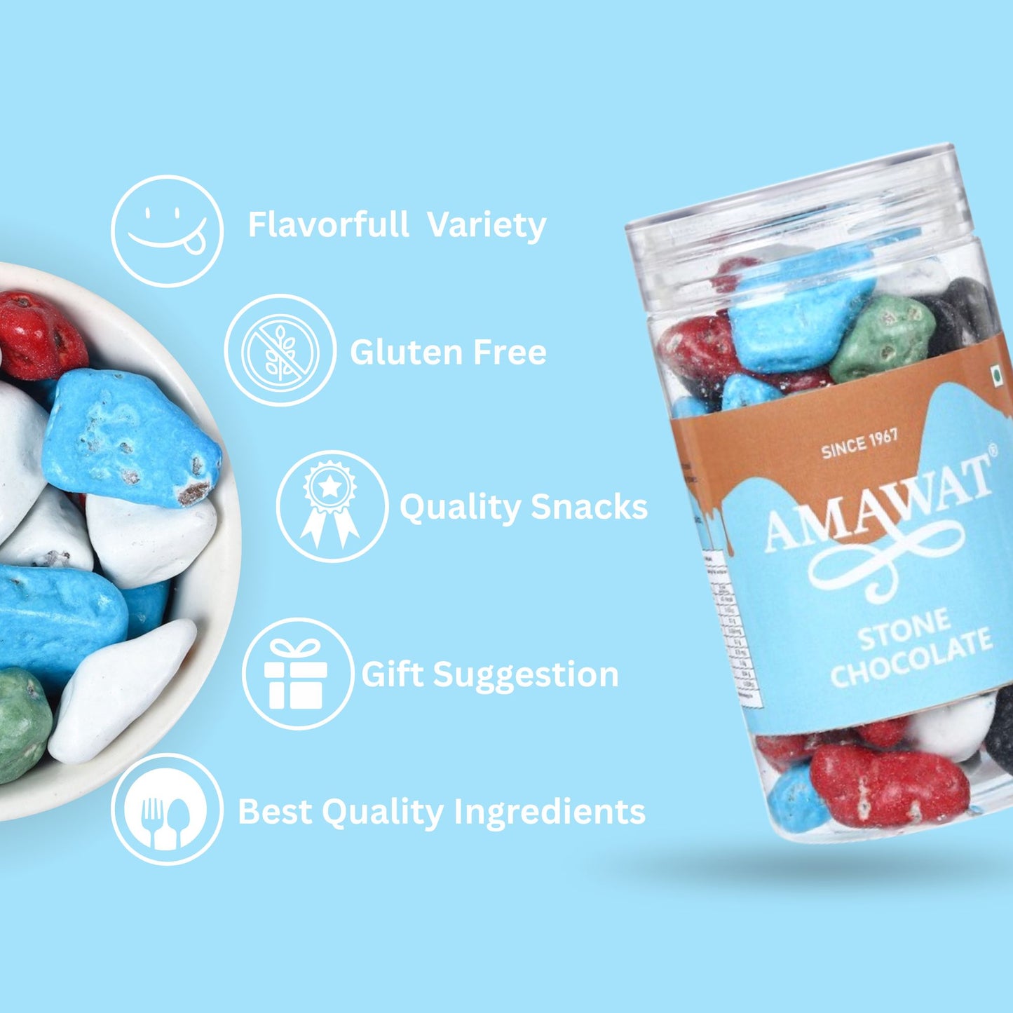 Stone Cocolate - Rock Shape Chocolate