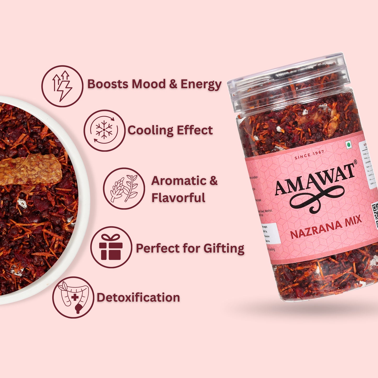 Nazrana Mix - After Meal Digestive Mouth Freshener Mukhwas
