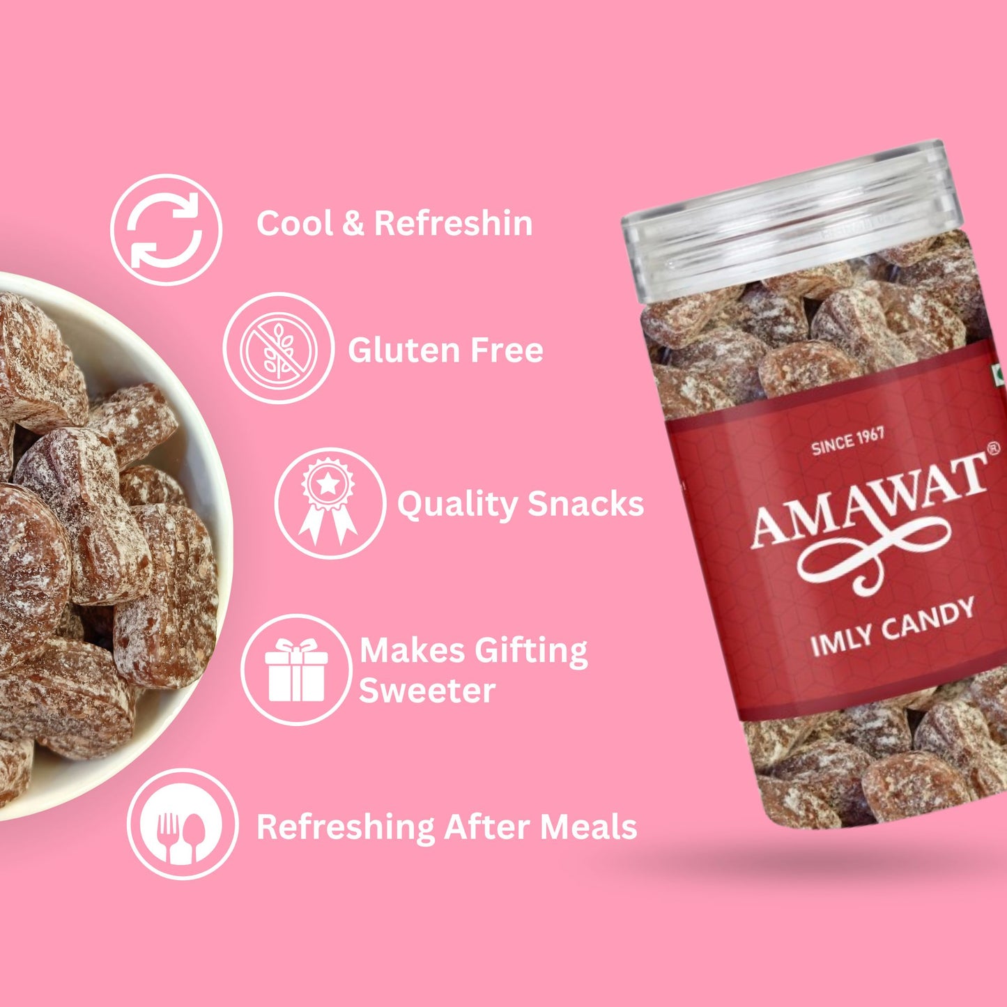 Imly Candy - Tangy Candy | Imly Flavour Candy