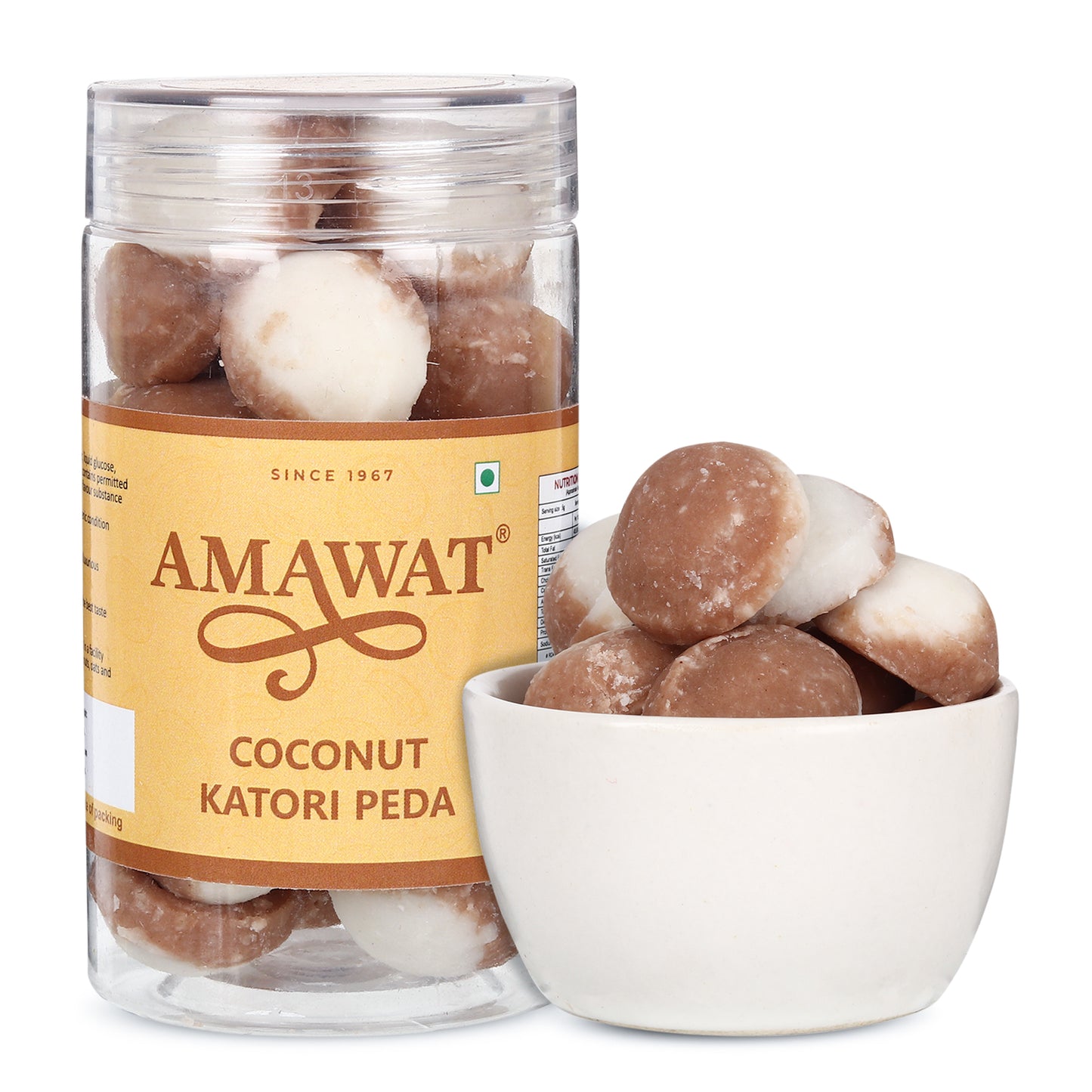 Coconut Katori Peda - Nariyal Toffee