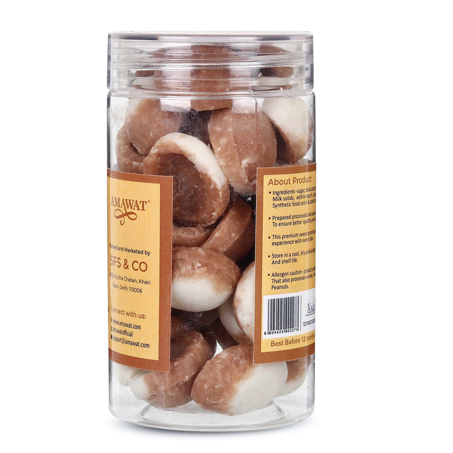 Coconut Katori Peda - Nariyal Toffee