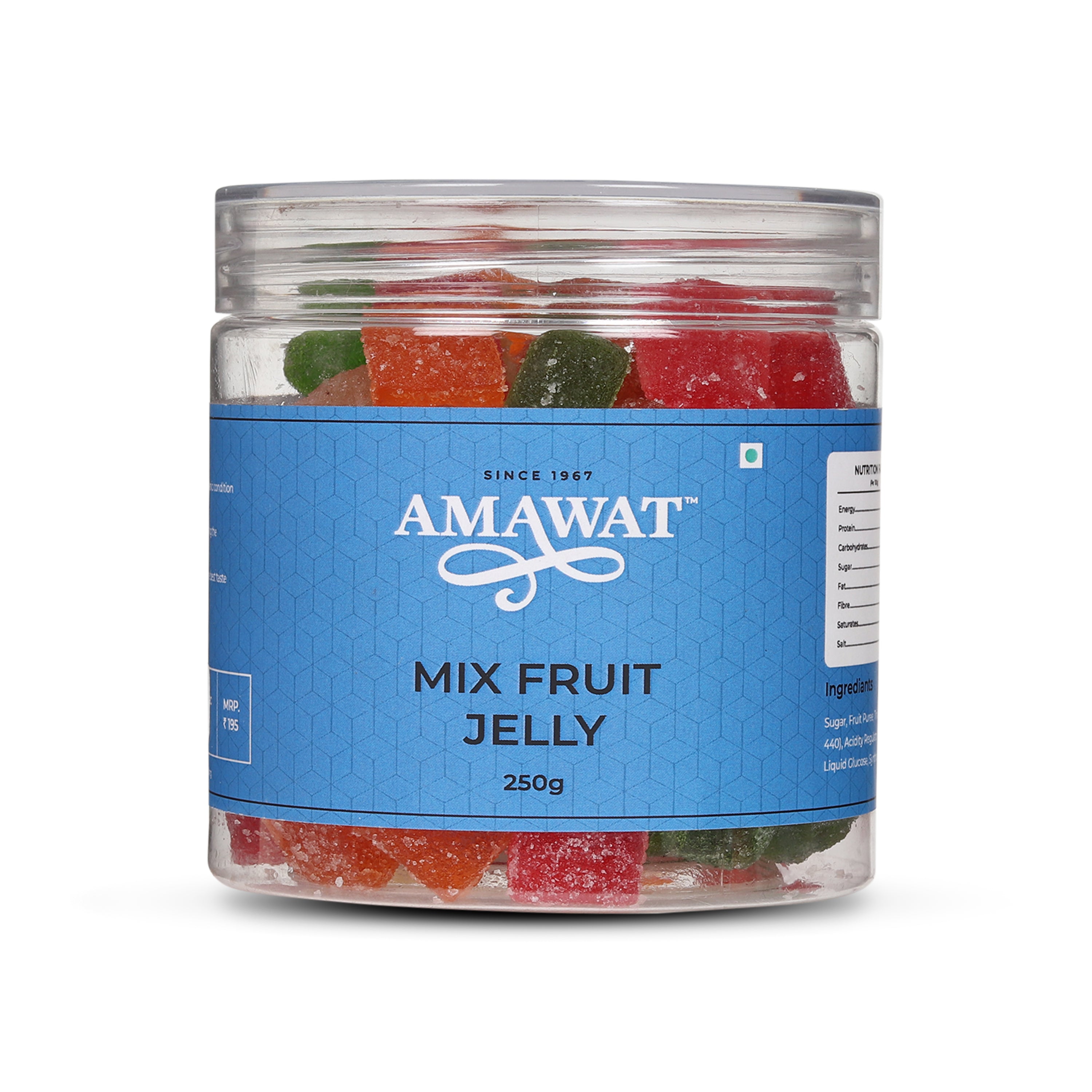 Mix Fruit Jelly cubes Buy sugar coated jelly candy Confectionary Items from Amawat