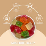 Mix Fruit Jelly - Sugar Coated Jelly Candy / Toffee / Bites