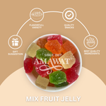 Mix Fruit Jelly - Sugar Coated Jelly Candy / Toffee / Bites
