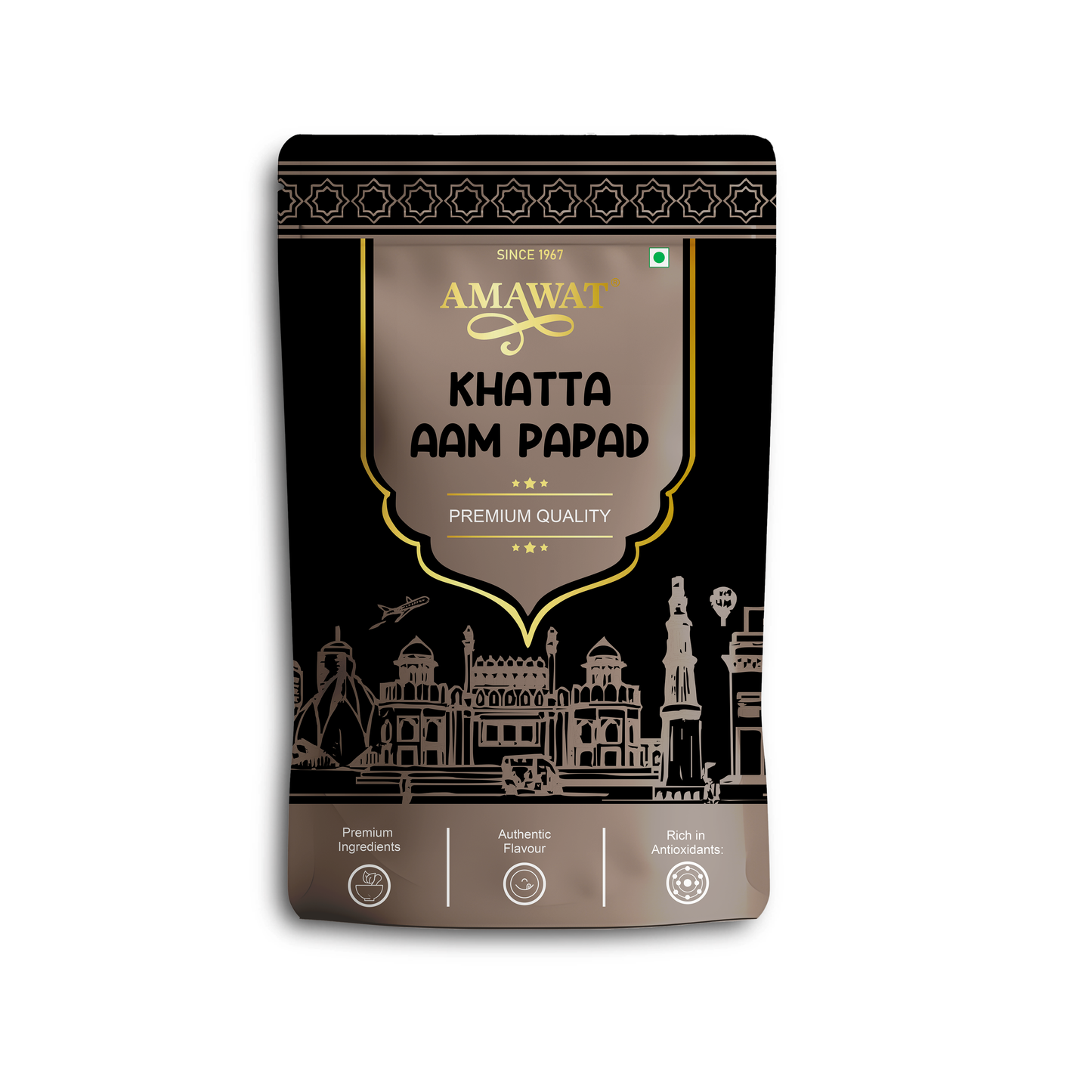 Khatta Aam Papad - Masala Aam Papad