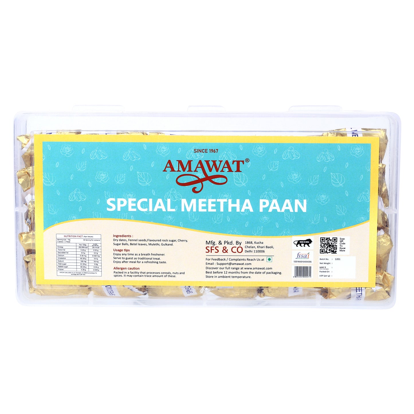 Special Meetha Paan  - After Meal Paan Mukhwas