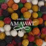 Kaccha Fruit Chat - Mixed fruit Chatpati Candy Ball