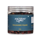 Amawat Gulkand Paan mukhwas is a well known gourmet mouth freshener. Gulkand pan is a indian traditional mouth freshner. Gulkand is act as antioxidant, treat mouth ulcers, protects from heat stroke, cures constipation. Gulkand Paan mukhwas is a amalgam of betel leaf, dry dates, fennel seeds, etc....